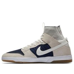 Кроссовки sb dunk high elite Nike, белый 917567-114 | white/blue