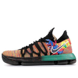 Кроссовки zoom kd 10 pe Nike, желтый ar4603-900 | yellow/green/black