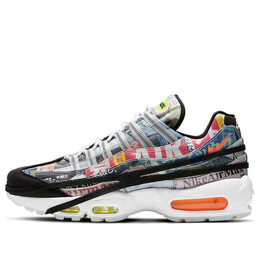 Кроссовки air max 95 se Nike, черный dd5482-902 | black/orange/white