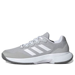 Кроссовки gamecourt 2.0 Adidas, серый gw2992 | grey two / cloud white / grey three