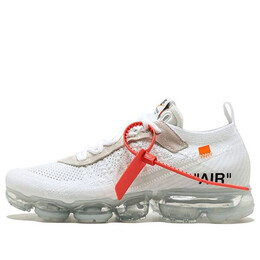 Кроссовки x off white air vapormax Nike, белый aa3831-100 | white