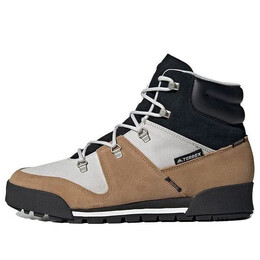 Кроссовки terrex snowpitch climawarm boots Adidas, серый fv5164 | grey one/core black/raw desert