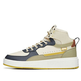 Кроссовки серии life кроссовки платформа высокие Anta, бежевый 912238011-9 | beige/blue/tan