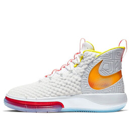 Кроссовки альфаданк Nike, белый bq5402-100 | white/red/yellow