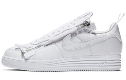Мужские кроссовки для скейтбординга Nike Lunar Force 1 с молнией, белый aj6247-100