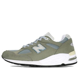 Кроссовки 990v2 сделано в США New Balance, серый m990kbm2 | graygreen/blue