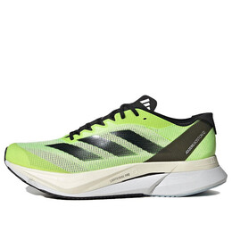 Кроссовки adizero boston 12 Adidas, зеленый hp9705 | neon green/white