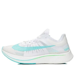 Кроссовки zoom fly sp Nike, белый aj9282-103 | white/rage green