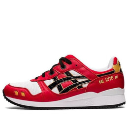 Кроссовки гель лайт 3 ог Asics, красный 1201a180-600 | red/white