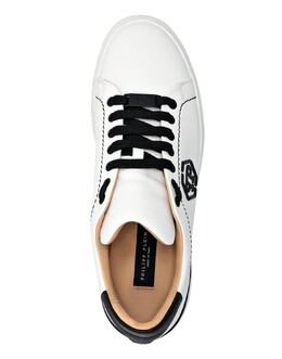 Кроссовки Lo-Top Hexagon Philipp Plein, цвет White / Black 7650312355900 | white / black