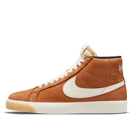 Кроссовки блейзер sb mid iso Nike, коричневый dc8911-200 | brownbrown/white