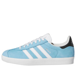 Кроссовки x mnufc gazelle adv Adidas, голубой ih0522 | light blue/white/black