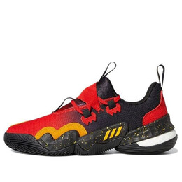 Кроссовки trae young 1 Adidas, черный gy3772 | black/red/yellow