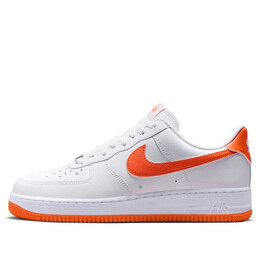 Кроссовки air force 1 низкие Nike, белый fj4146-109 | white/safety orange