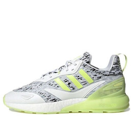 Кроссовки оригинал zx2k boost 2.0 Adidas, белый gw0624 | white/gray/green
