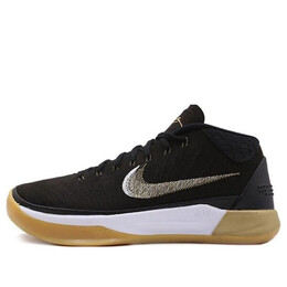 Кроссовки Коби рекламный ep Nike, черный ao9050-009 | black/metallic gold/anthracite