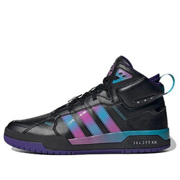 Кроссовки neo 100db mid Adidas, черный h03422 | black/purple