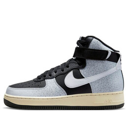 Кроссовки air force 1 высокие Nike, черный fb2049-001 | black/white-cement grey-coconut milk