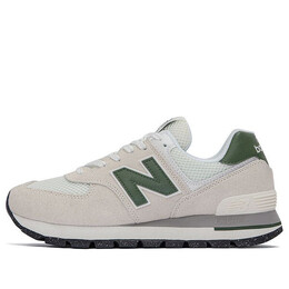 Кроссовки 574 New Balance, белый ml574dug-d | creamy white green