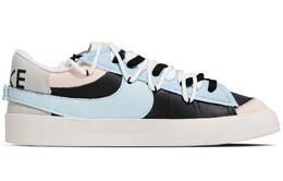Кроссовки Nike Blazer Skateboarding Shoes Men Low-top Black/blue/white, голубой dn2158-101（team63-潮流街头） | sky blue