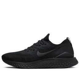 Кроссовки epic react flyknit 2 Nike, черный bq8928-011 | black