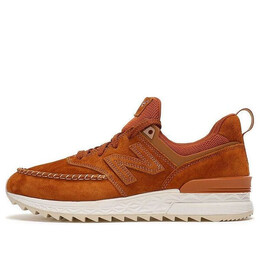 Кроссовки 574 серии коричневые New Balance, коричневый ms574nab | brown