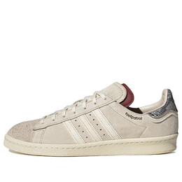Кроссовки кампус пеший патруль обувь Adidas, белый gw7128 | cream white / off white / bliss