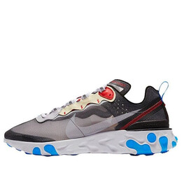 Кроссовки реагируют на элемент 87 Nike, серый aq1090-003 | gray/blue/white