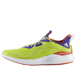 Кроссовки kolor x alphabounce Adidas, белый cq0303 | yellowwhite