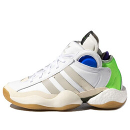 Кроссовки sankuanz x crazy byw Adidas, белый fu8408 | white/green/blue