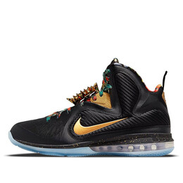 Кроссовки леброн 9 Nike, черный do9353-001 | black/metallic gold