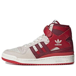 Кроссовки оригиналы унисекс форум 84 высокие кроссовки красные Adidas, красный gx9061 | dark red/white