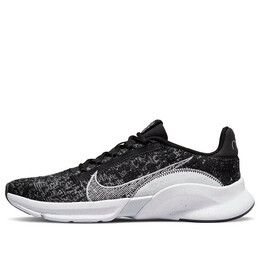 Кроссовки superrep go 3 flyknit next nature Nike, черный dh3394-010 | black/anthracite/white/pure platinum