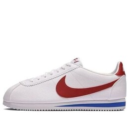 Кроссовки классические cortez кожа Nike, белый 749571-154 | white/red