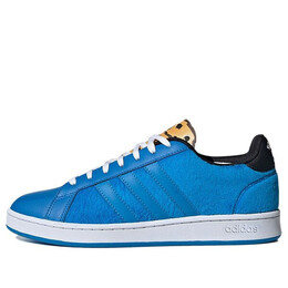 Кроссовки улица сезам x нео унисекс grand court низкие кроссовки Adidas, синий gx3691 | blue/black