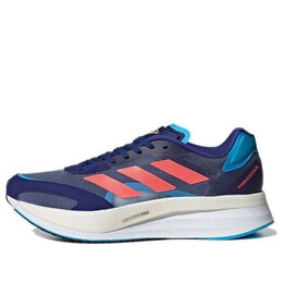 Кроссовки adizero boston 10 м Adidas, синий gy0926 | blue/pink/white