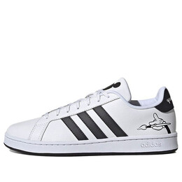 Кроссовки disney x grand court base Adidas, белый gw3658 | white/black