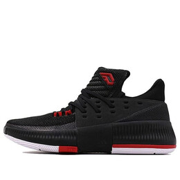 Кроссовки д лиллард 3 Adidas, черный cg4186 | black/red