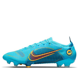 Кроссовки mercurial vapor 14 elite fg Nike, синий dj2837-484 | chlorin blue/marina/laser orange
