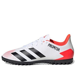 Кроссовки Predator 20.4 розовые Adidas, белый eg0925 | white/pink/black