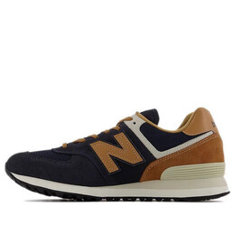 Кроссовки 574 series v2 коричневые New Balance, синий ml574ot2 | blue/brown