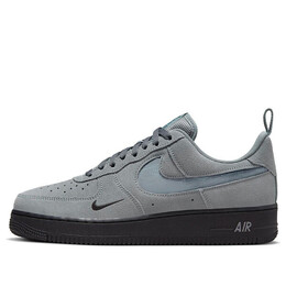 Кроссовки air force 1 низкие Nike, серый dz4514-002 | cool grey/black