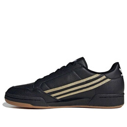 Кроссовки оригинальные континентальные 80 Adidas, черный fx5701 | black/gold