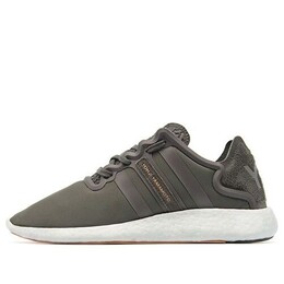Кроссовки и 3 yohji run Adidas, зеленый cg3211 | black olive/footwear white