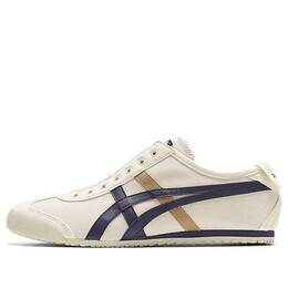 Кроссовки mexico 66 slip on Onitsuka Tiger, бежевый 1183a360-116 | cream / peacoat