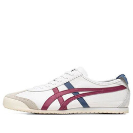Кроссовки mexico 66 slip on Onitsuka Tiger, белый 1183a201-114 | white / mauve / blue