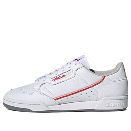 Кроссовки континентальные 80 Adidas, белый ef5989 | white/red