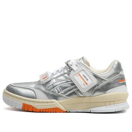 Кроссовки гелевые spotlyte low v2 Asics, серебряный 1203a258-020 | silver/white
