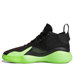 Кроссовки d rose 773 2020 Adidas, черный fz1268 | black/green