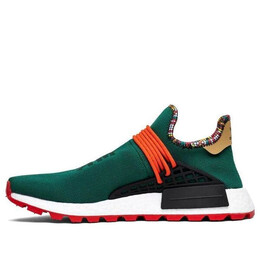 Кроссовки x pharrell nmd hu Adidas, зеленый ee7584 | green/ornage